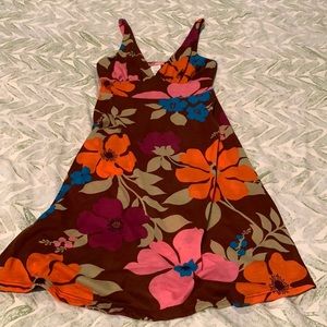 Floral mini dress